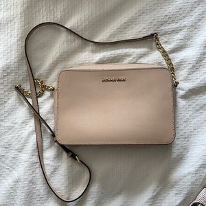 Tan/Blush Michael Kors Cross Body